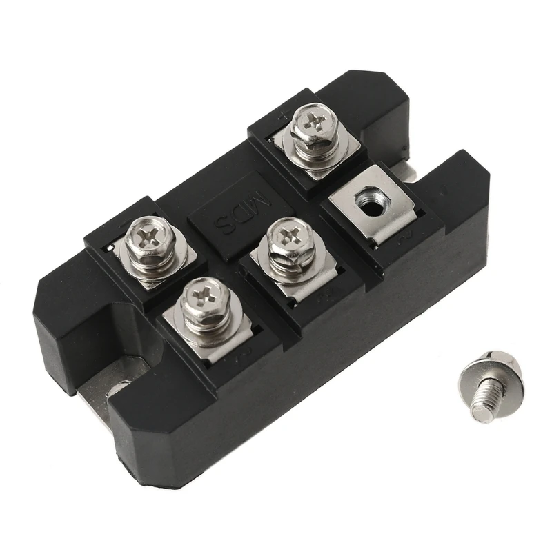 157A Authentic 100A Amp Bridge Rectifier MDS100A 1600V 3-Phase Diode Bridge Rectifier 4 Terminal Diode Module with Copper Bottom
157A Authentic 100A Amp Bridge Rectifier MDS100A 1600V 3-Phase Diode Bridge Rectifier 4 Terminal Diode Module with Copper Bottom
