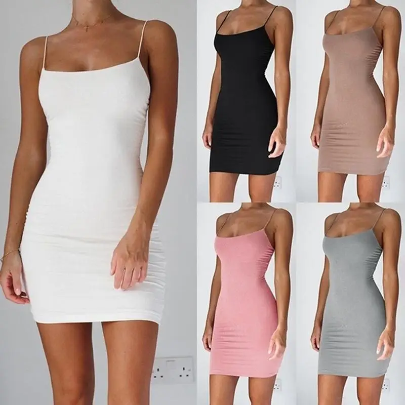 White Sexy Dress Women Spaghetti Strap Dresses Female High Waist Sheath Club Dress Short Summer 2021 Mini Sleeveless Vestidos
White Sexy Dress Women Spaghetti Strap Dresses Female High Waist Sheath Club Dress Short Summer 2021 Mini Sleeveless Vestidos