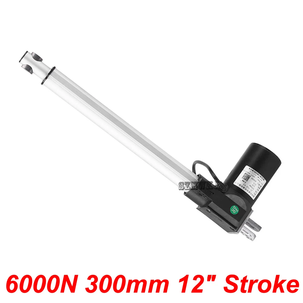6000N 1320lbs 300mm 12" inch Stroke Heavy Duty DC 12V Electric Putter Motor For RV Auto Car Door Open Medical Industrial Lifting
6000N 1320lbs 300mm 12" inch Stroke Heavy Duty DC 12V Electric Putter Motor For RV Auto Car Door Open Medical Industrial Lifting