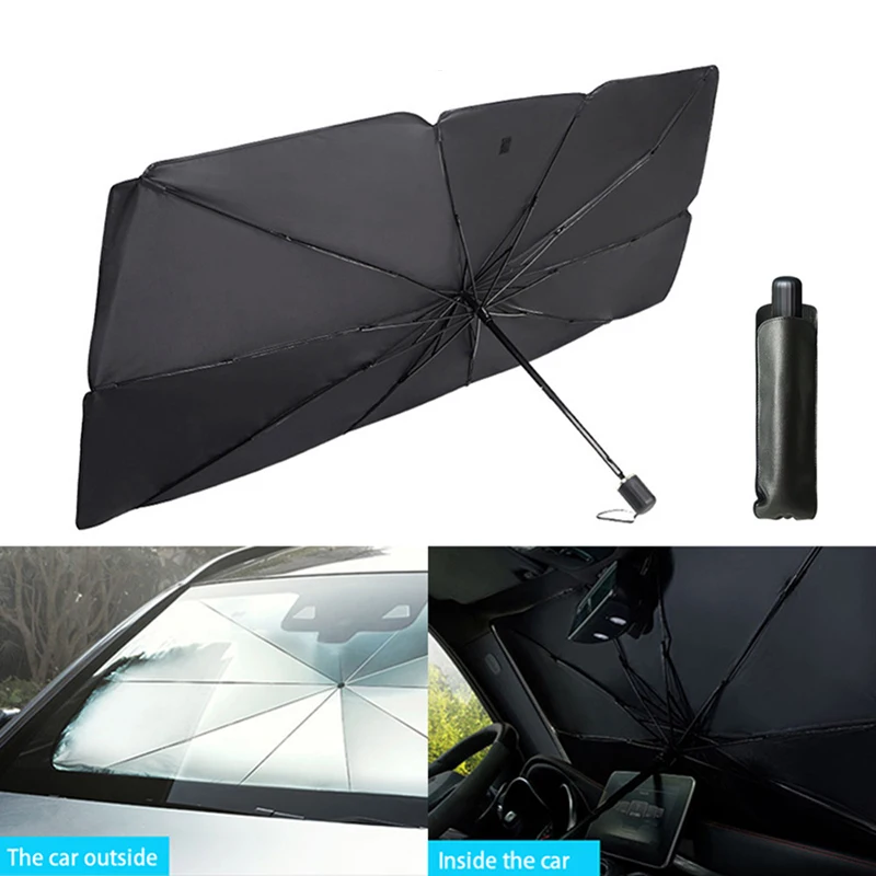 125cm Foldable Car Windshield Sun Shade Umbrella Car UV Cover Sunshade Heat Insulation Front Window Interior Protection
125cm Foldable Car Windshield Sun Shade Umbrella Car UV Cover Sunshade Heat Insulation Front Window Interior Protection