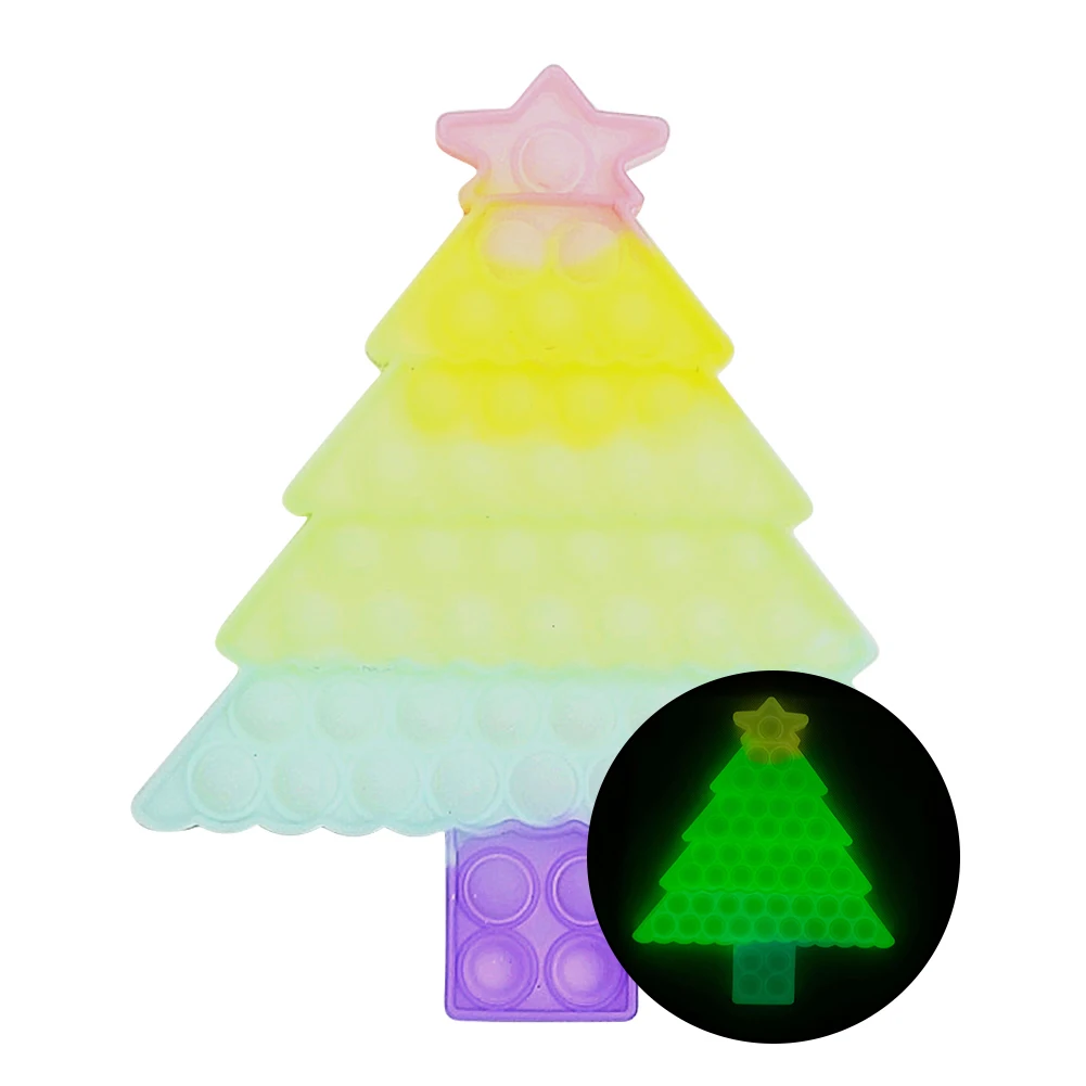 Antistress Christmas Tree Push Bubble Toys Colorful Autism Decompression Game Board for Children Adult Family Interactive Toys
Antistress Christmas Tree Push Bubble Toys Colorful Autism Decompression Game Board for Children Adult Family Interactive Toys