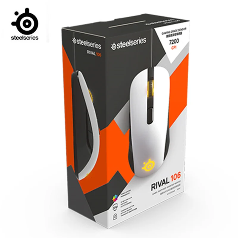 All new SteelSeries Rival 106 RGB USB Optical Gaming Wired Mouse TrueMove1 with 7200 CPI FOR CSGO Pugb LOL
All new SteelSeries Rival 106 RGB USB Optical Gaming Wired Mouse TrueMove1 with 7200 CPI FOR CSGO Pugb LOL
