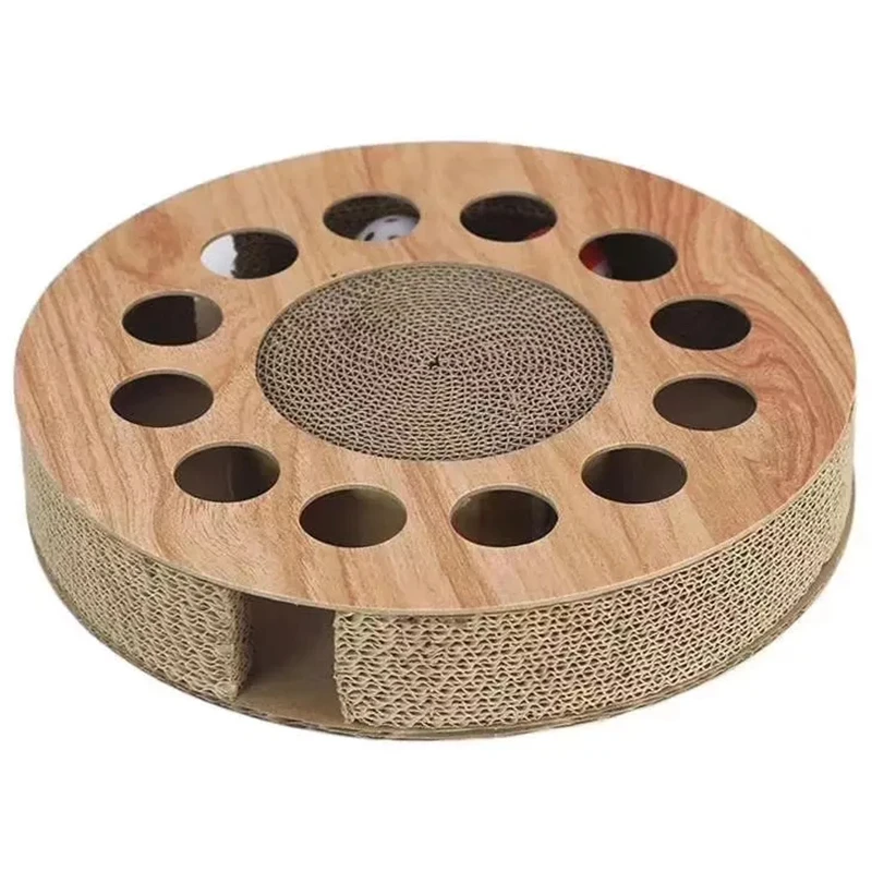 Cat Corrugated Scratching Board Round Toy Scratcher Bed Pad Protecting Furniture Cat Toy Funny Turntable for Pet Cat
Cat Corrugated Scratching Board Round Toy Scratcher Bed Pad Protecting Furniture Cat Toy Funny Turntable for Pet Cat