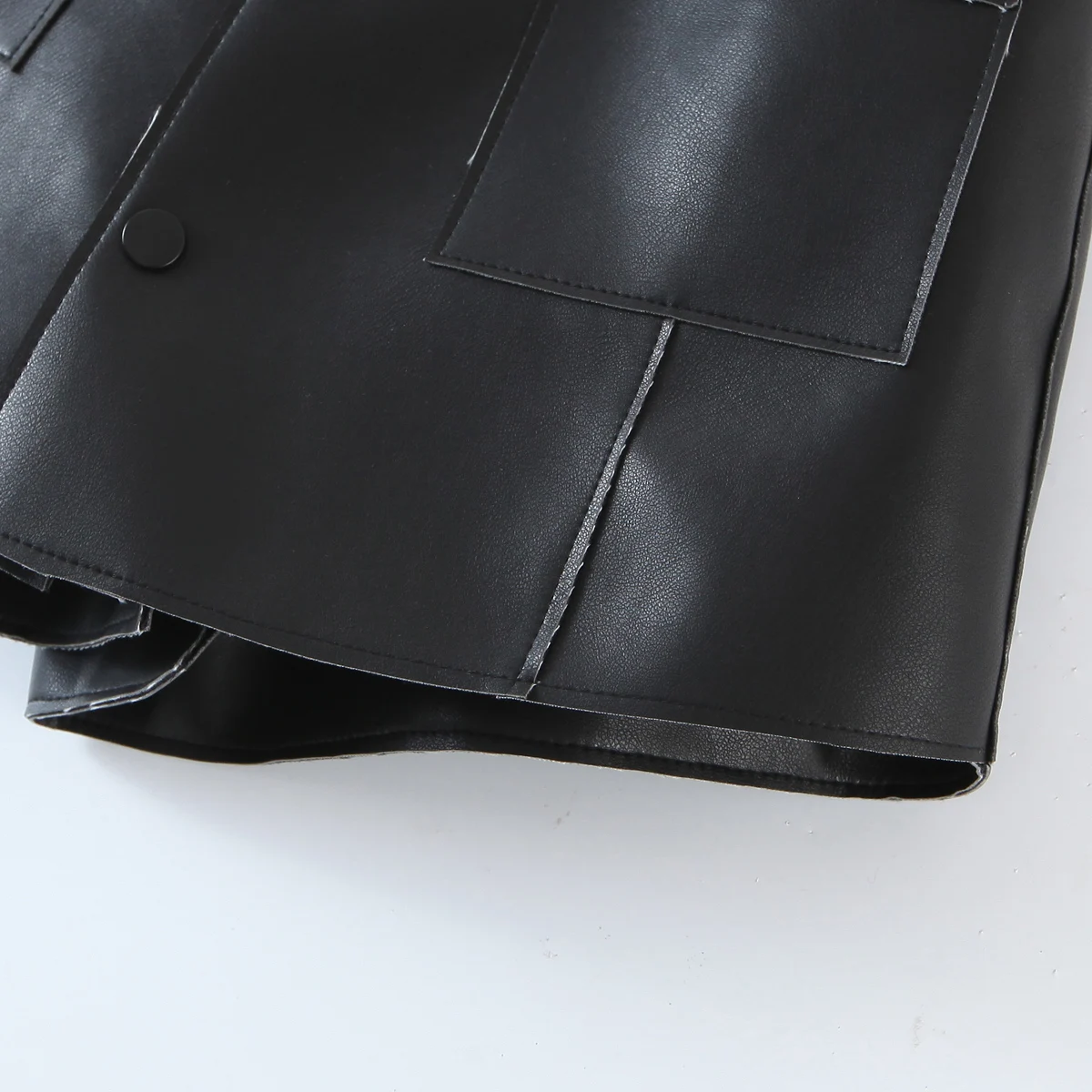 2020 Free Inspirit New Arrival Winter Female Skirt Solid A-line Pockets Empire Faux Leather Women's Vintage Mini Skirt
2020 Free Inspirit New Arrival Winter Female Skirt Solid A-line Pockets Empire Faux Leather Women's Vintage Mini Skirt