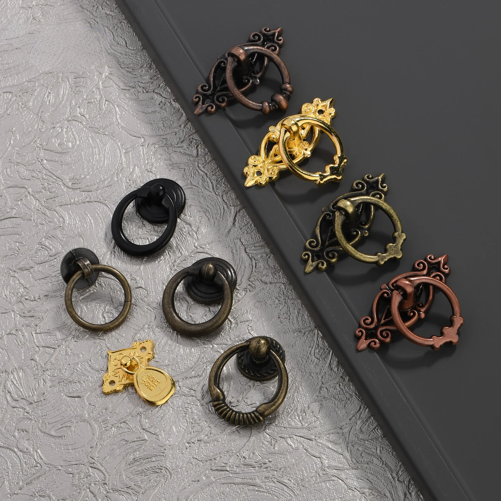 Antique Single Hole Handle Zinc Alloy Home Improvement Hardware Accessories Furniture Surface-mounted Drawer Cabinet Handle
Antique Single Hole Handle Zinc Alloy Home Improvement Hardware Accessories Furniture Surface-mounted Drawer Cabinet Handle