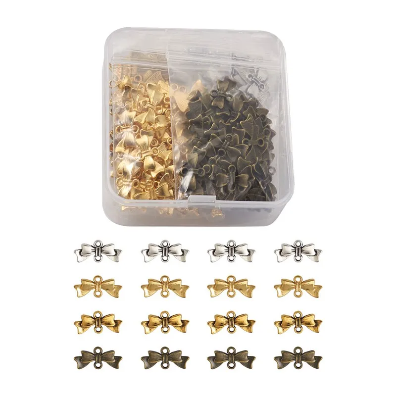 1 box Bowknot Shape Links Connectors Charms for Earring Bracelet Necklace Jewelry Making DIY Handmade Supplies
1 box Bowknot Shape Links Connectors Charms for Earring Bracelet Necklace Jewelry Making DIY Handmade Supplies