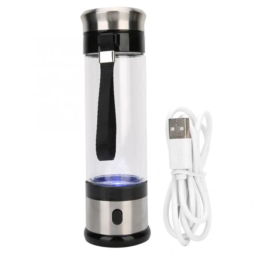 Hydrogen-Rich Water Bottle Portable Hydrogen Generator Cup Water Ionizer Health Care Device
Hydrogen-Rich Water Bottle Portable Hydrogen Generator Cup Water Ionizer Health Care Device