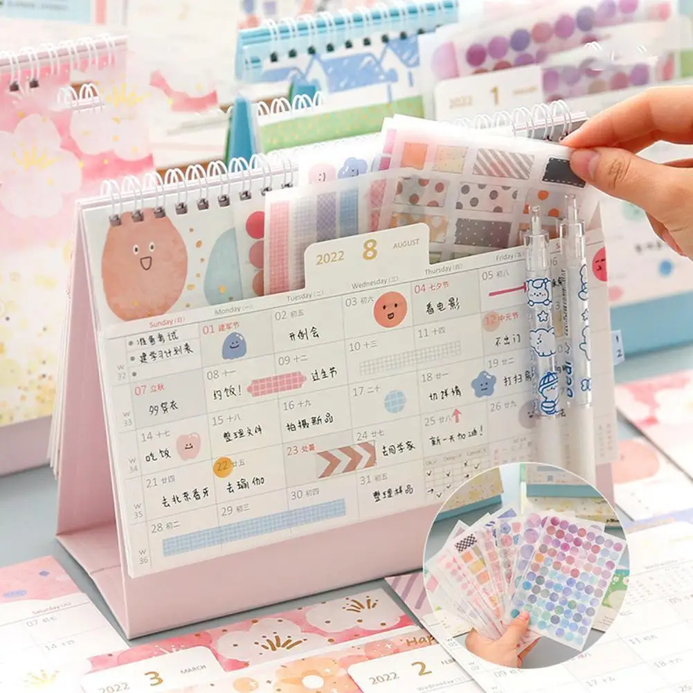 2022 Pocket Desk Calendar Desktop Storage Decoration Plan Clock-in Calendar Gift For Girls Cute School Office Supp P5d8
2022 Pocket Desk Calendar Desktop Storage Decoration Plan Clock-in Calendar Gift For Girls Cute School Office Supp P5d8