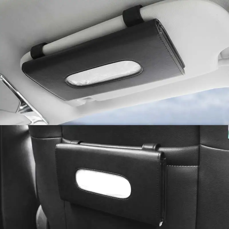 Car Tissue Box Car Sun Visor Tissue Box Holder Auto Interior Storage Decoration for Car Accessories
Car Tissue Box Car Sun Visor Tissue Box Holder Auto Interior Storage Decoration for Car Accessories