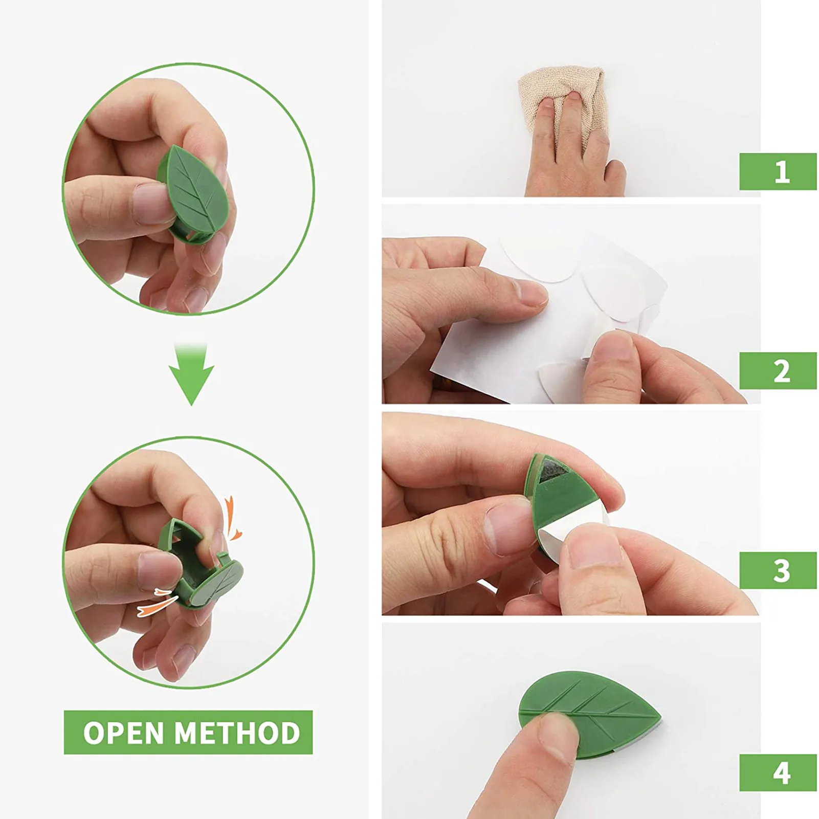 10pcs Plant Climbing Wall Fixer Vines Clips Garden Plant Leaf Shape Clip Self-adhesive Household Plant Wall Climbing Vine Holder
10pcs Plant Climbing Wall Fixer Vines Clips Garden Plant Leaf Shape Clip Self-adhesive Household Plant Wall Climbing Vine Holder