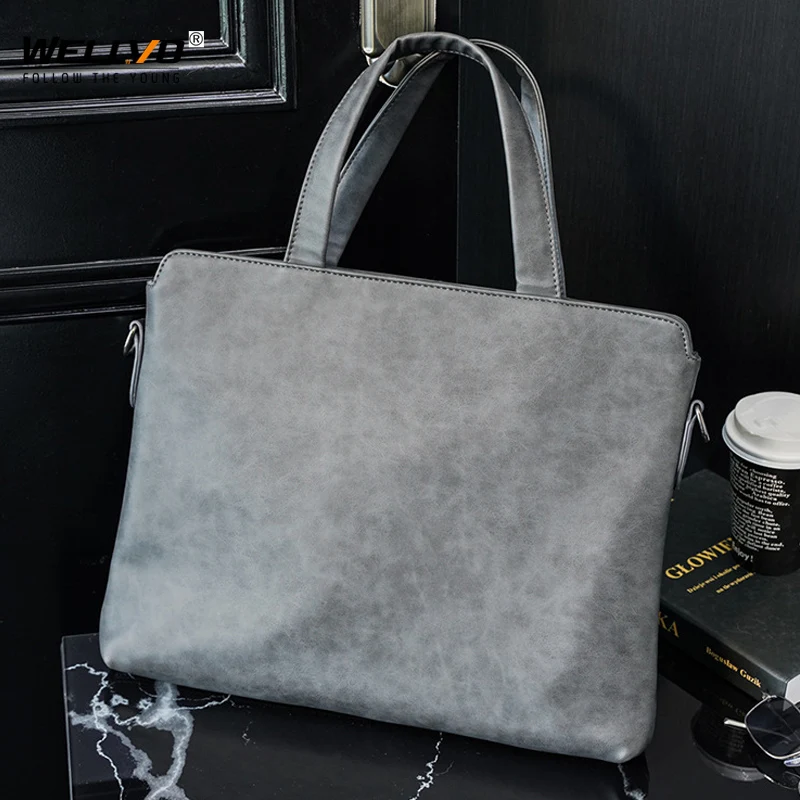 Large Capacity Briefcase Men Single Shoulder Bag 14" Travel Bag Men's Casual Solid Handbags Business Briefcase Laptop Bag X115C
Large Capacity Briefcase Men Single Shoulder Bag 14" Travel Bag Men's Casual Solid Handbags Business Briefcase Laptop Bag X115C