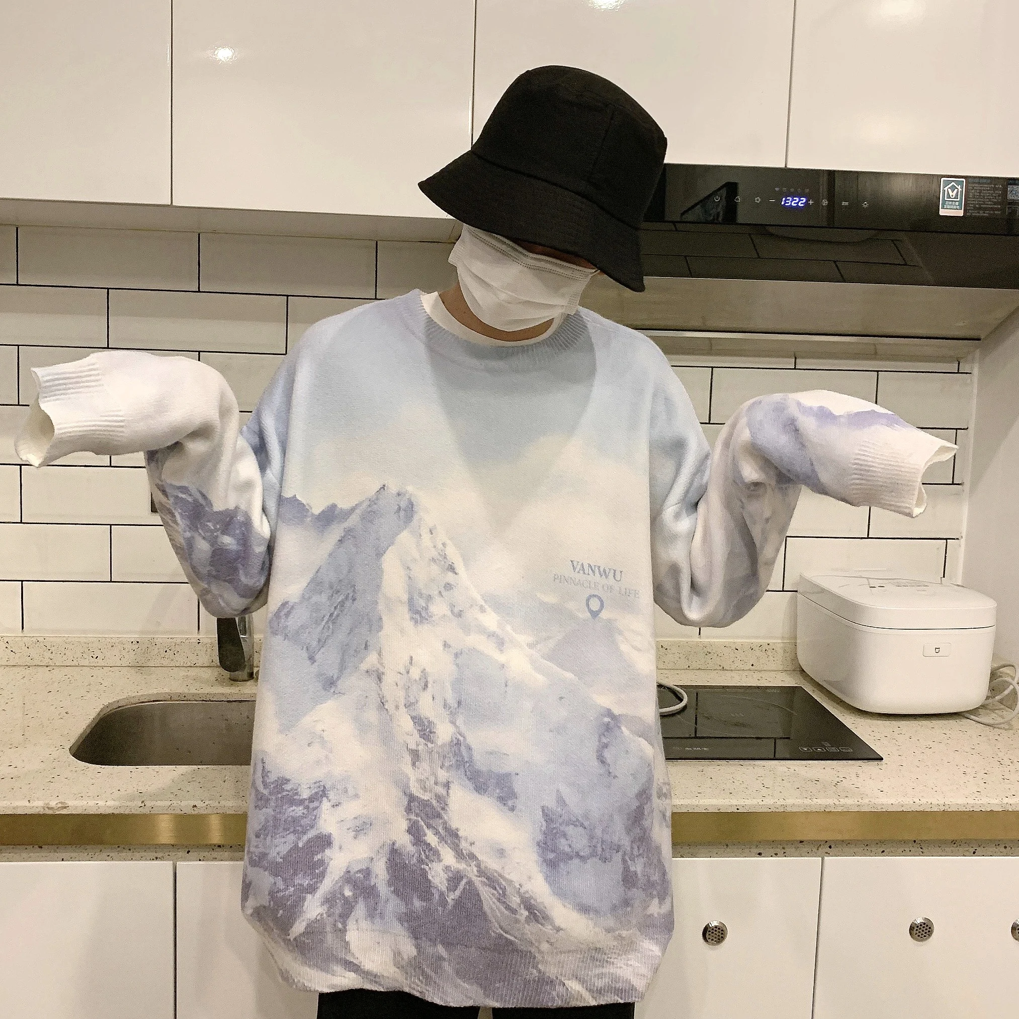Winter Autumn Knitted Women Sweaters Korean Japanese Fashion Snow Mountain Loose Oversized Hot Sale Dropshipping
Winter Autumn Knitted Women Sweaters Korean Japanese Fashion Snow Mountain Loose Oversized Hot Sale Dropshipping