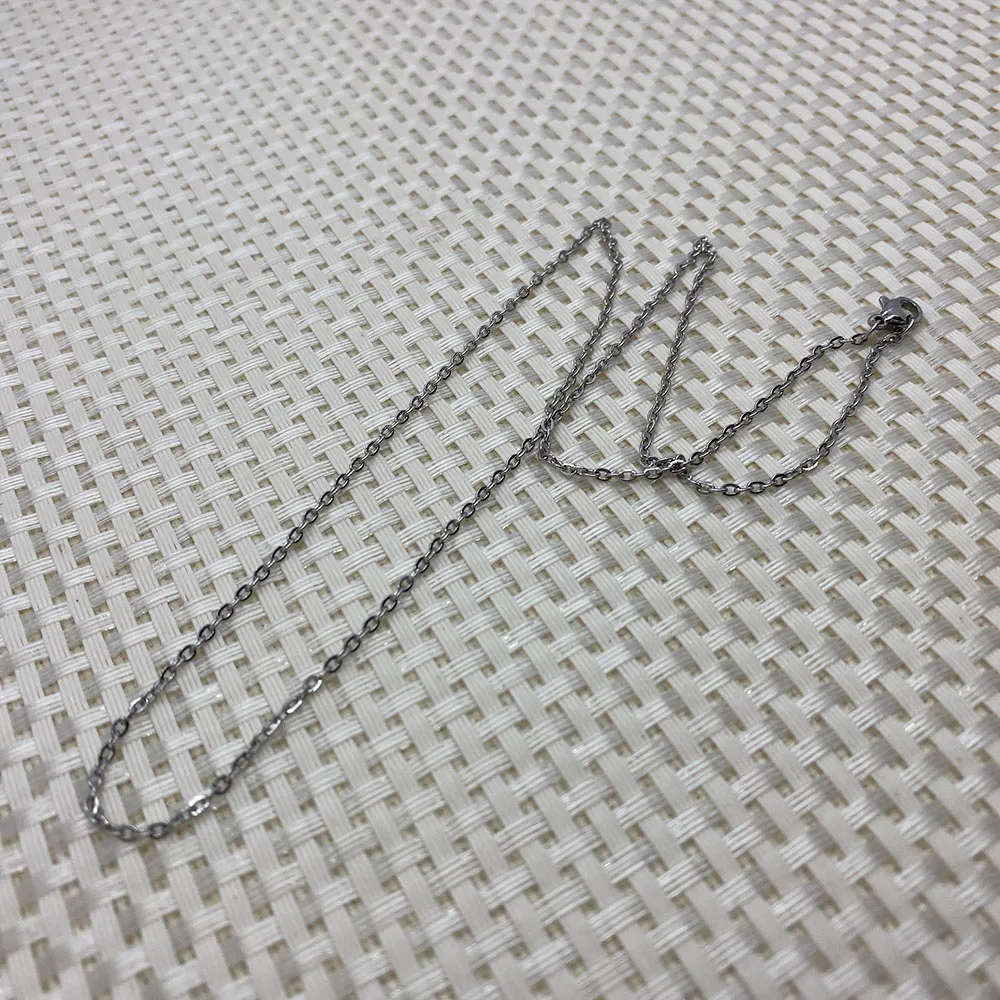Stainless Steel Necklace Silver Lobster Clasp Necklace Pendant Suitable for Fashion Original Beaded Straps DIY Jewelry Gifts
Stainless Steel Necklace Silver Lobster Clasp Necklace Pendant Suitable for Fashion Original Beaded Straps DIY Jewelry Gifts