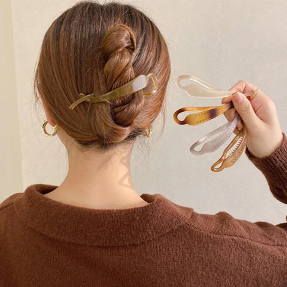 Haimeikang Hair Clip Barrettes For Women Girls New Banana Hair Clips Ladies Ponytail Holder Hairpins Fashion Hair Accessories
Haimeikang Hair Clip Barrettes For Women Girls New Banana Hair Clips Ladies Ponytail Holder Hairpins Fashion Hair Accessories