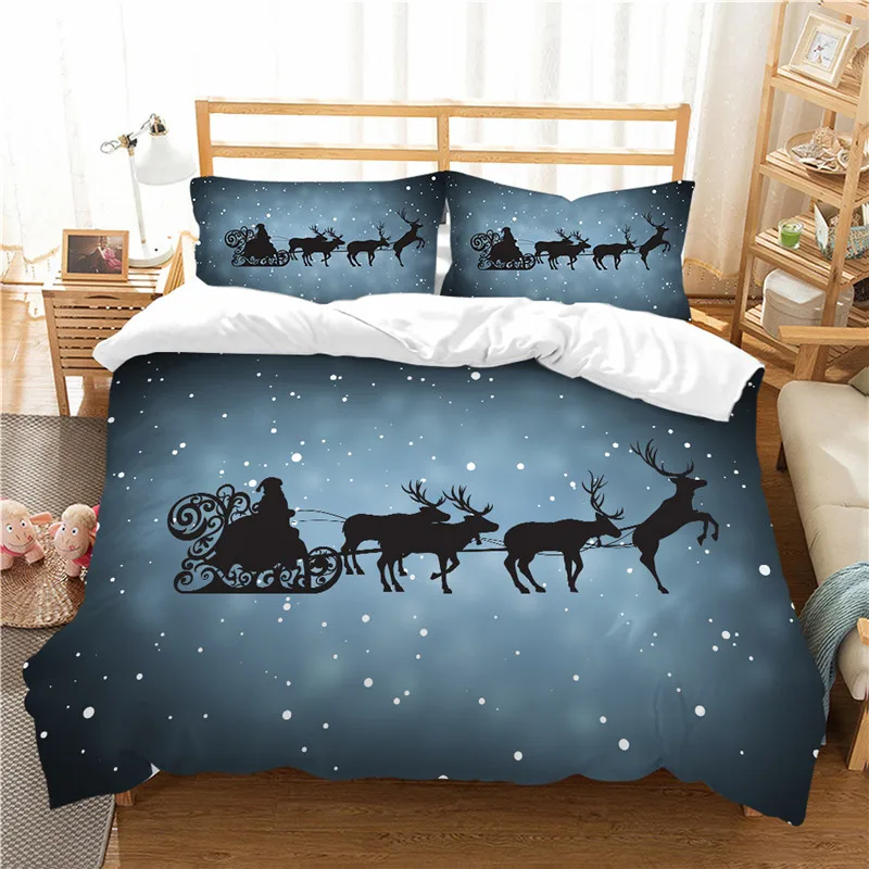 Santa Claus Printed King Queen Size 3D Bedding Set Comforter Cover Festival Bed Gift Bedroom Decorations
Santa Claus Printed King Queen Size 3D Bedding Set Comforter Cover Festival Bed Gift Bedroom Decorations