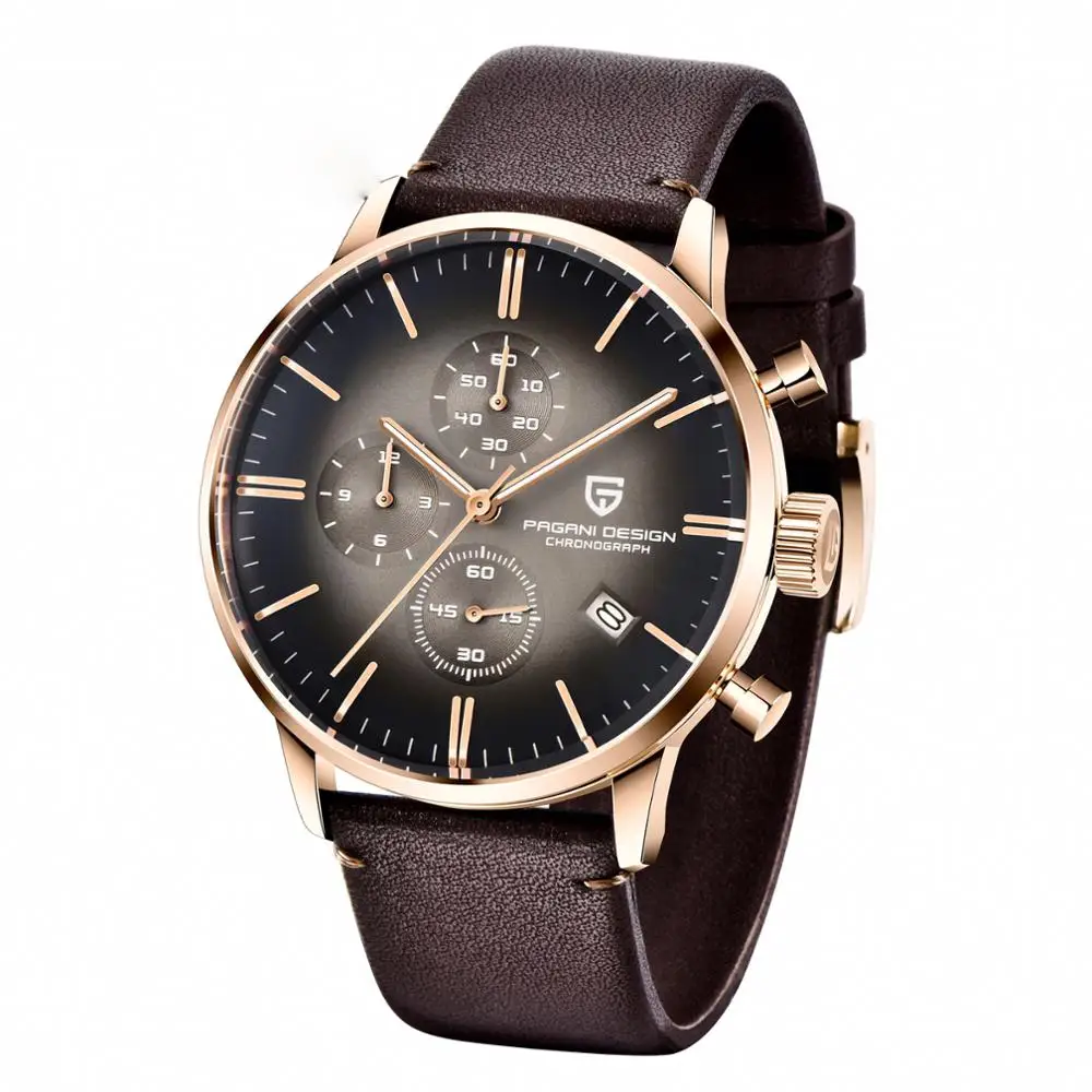Top Brand Luxury Pagani Design Mens Quartz Watches Leather Watch Sport Chronograph Watches Men Calendar Clock
Top Brand Luxury Pagani Design Mens Quartz Watches Leather Watch Sport Chronograph Watches Men Calendar Clock