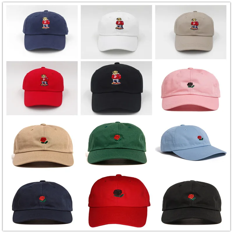 New Design Baseball Golf Cartoon Bear Hat For Men Women Snapback Hat New Exclusive Leisure Strapback Black White Rose Cap
New Design Baseball Golf Cartoon Bear Hat For Men Women Snapback Hat New Exclusive Leisure Strapback Black White Rose Cap