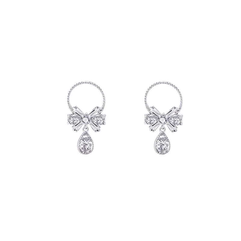 925 Silver Needle Bow Earrings Female 2021 New Trendy Net Red Ins Simple Wind Diamond Earrings
925 Silver Needle Bow Earrings Female 2021 New Trendy Net Red Ins Simple Wind Diamond Earrings