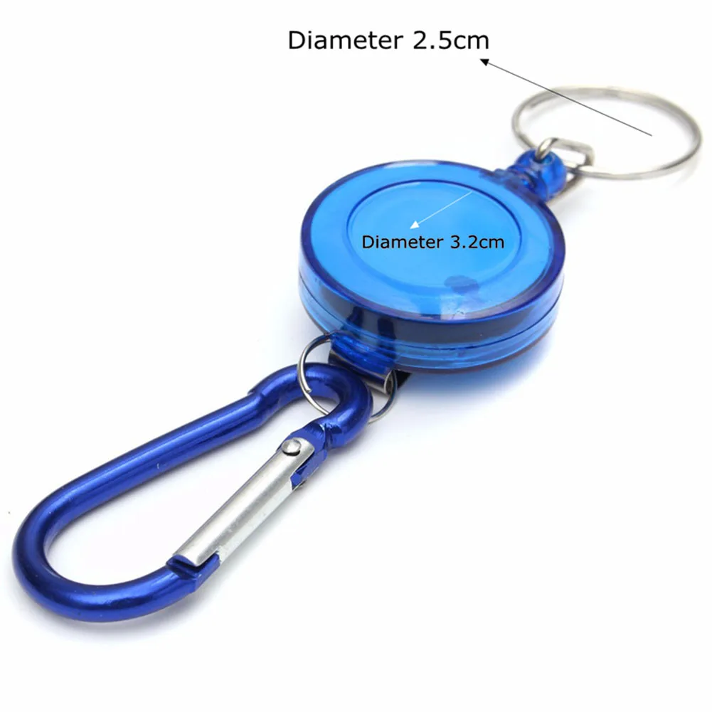 Portable Retractable Plastic Steel Wire Rope Recoil Keychian Key Ring Holder Key Accessories Key Chains Fashion Gifts
Portable Retractable Plastic Steel Wire Rope Recoil Keychian Key Ring Holder Key Accessories Key Chains Fashion Gifts