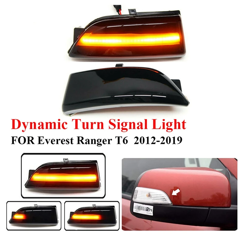 Dynamic LED Turn Signal Light Side Mirror Indicator for Ford Everest Ranger T6 2012-2019 Raptor
Dynamic LED Turn Signal Light Side Mirror Indicator for Ford Everest Ranger T6 2012-2019 Raptor
