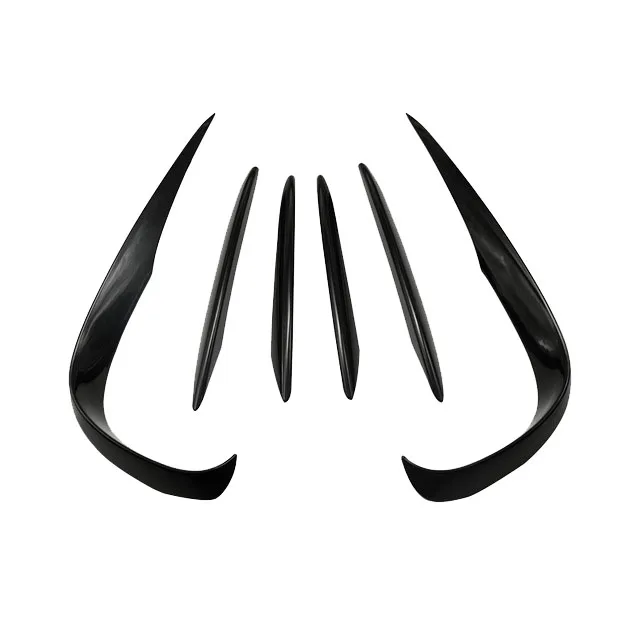 Car Front Bumper Spoiler Splitter Cover Fog Light Grille Stip for Mercedes Benz E Class W213 Sport E63 2016 2017 2018 
Car Front Bumper Spoiler Splitter Cover Fog Light Grille Stip for Mercedes Benz E Class W213 Sport E63 2016 2017 2018