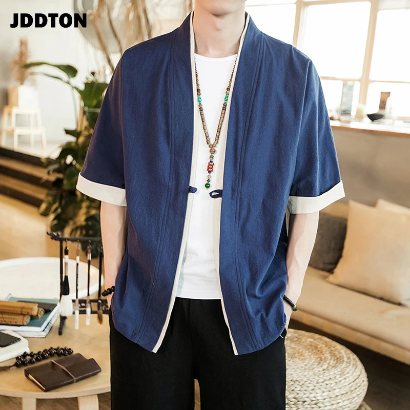 Мужское льняное кимоно JDDTON, длинный кардиган, уличная одежда, Короткая свободная куртка, повседневная верхняя одежда, JE005, лето
Мужское льняное кимоно JDDTON, длинный кардиган, уличная одежда, Короткая свободная куртка, повседневная верхняя одежда, JE005, лето