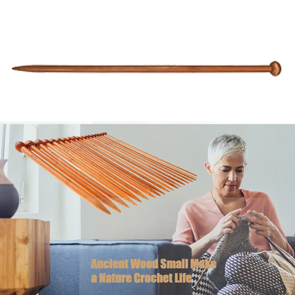 36Pcs 18 Sizes Single Pointed Carbonized Bamboo Knitting Needles Crochet Set Bamboo Single Pointed Knitting Needles 2020 Hot
36Pcs 18 Sizes Single Pointed Carbonized Bamboo Knitting Needles Crochet Set Bamboo Single Pointed Knitting Needles 2020 Hot