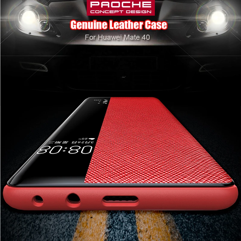 Luxury Genuine Leather Case For Huawei Mate 40 Pro Plus Mate40 Mate40 Pro Case Smart Window View Sleep Shockproof Flip Cover
Luxury Genuine Leather Case For Huawei Mate 40 Pro Plus Mate40 Mate40 Pro Case Smart Window View Sleep Shockproof Flip Cover