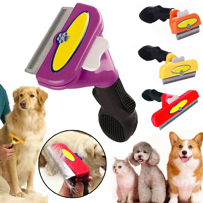 Pet Hair Shedding Comb Dog Cat Hair Remover Brush Furminators for Cats Hair Removal Comb for Dogs Cats Grooming Care Supplies
Pet Hair Shedding Comb Dog Cat Hair Remover Brush Furminators for Cats Hair Removal Comb for Dogs Cats Grooming Care Supplies