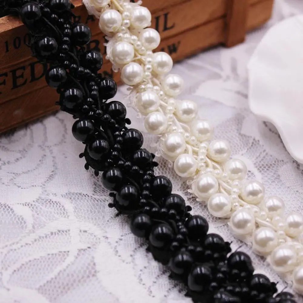 Ribbon Pearl Cloth Strip Clothes Decoration Embroidered Collar Lace Trim Garment Beads Cloth Accessories Lace Fabric
Ribbon Pearl Cloth Strip Clothes Decoration Embroidered Collar Lace Trim Garment Beads Cloth Accessories Lace Fabric