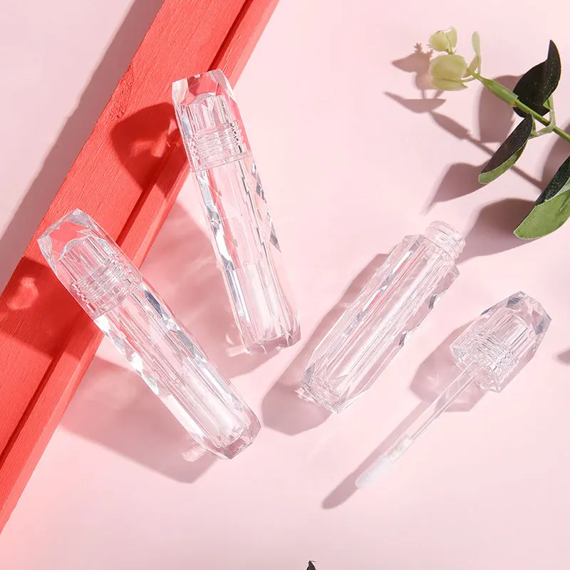 2ml 5pcs Plastic Diamond Clear Lip Gloss Empty Tube Cosmetic Injection Molding Lipgloss Packaging Container
2ml 5pcs Plastic Diamond Clear Lip Gloss Empty Tube Cosmetic Injection Molding Lipgloss Packaging Container