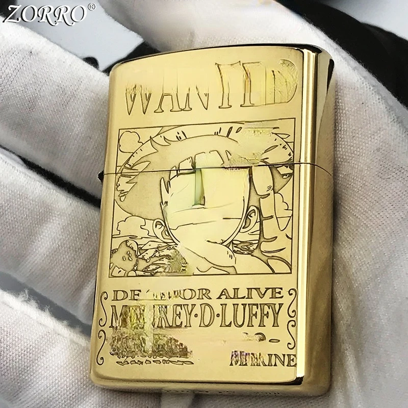 Zorro Kerosene Lighter Pure Copper Carved Clamshell Animation Personality Creativity Cool Lighter Smoke Accesoires 2021 New
Zorro Kerosene Lighter Pure Copper Carved Clamshell Animation Personality Creativity Cool Lighter Smoke Accesoires 2021 New