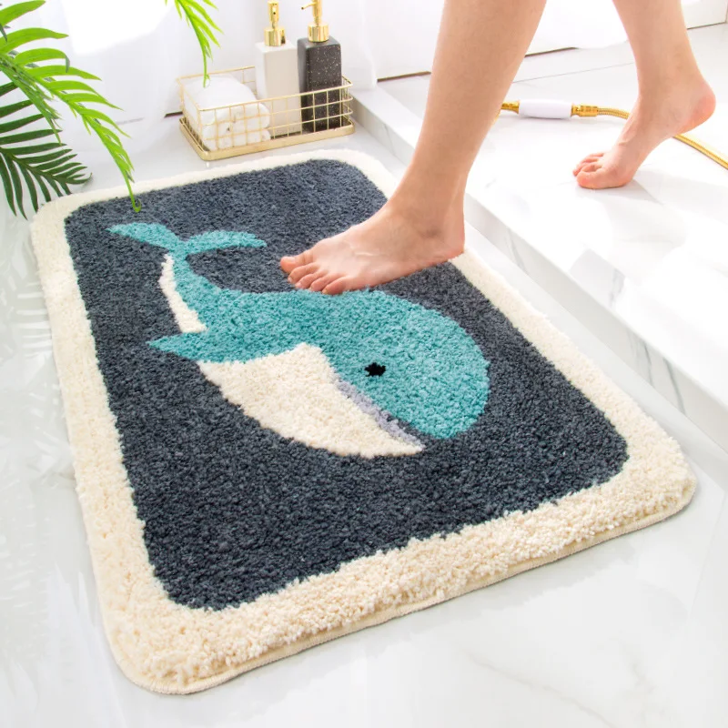 Cartoon Entrance Doormat TPR Rubber Bathroom Absorbent Mat Kitchen Non-Slip Area Rugs Mud-removing Sand-stripping Floor Carpet
Cartoon Entrance Doormat TPR Rubber Bathroom Absorbent Mat Kitchen Non-Slip Area Rugs Mud-removing Sand-stripping Floor Carpet