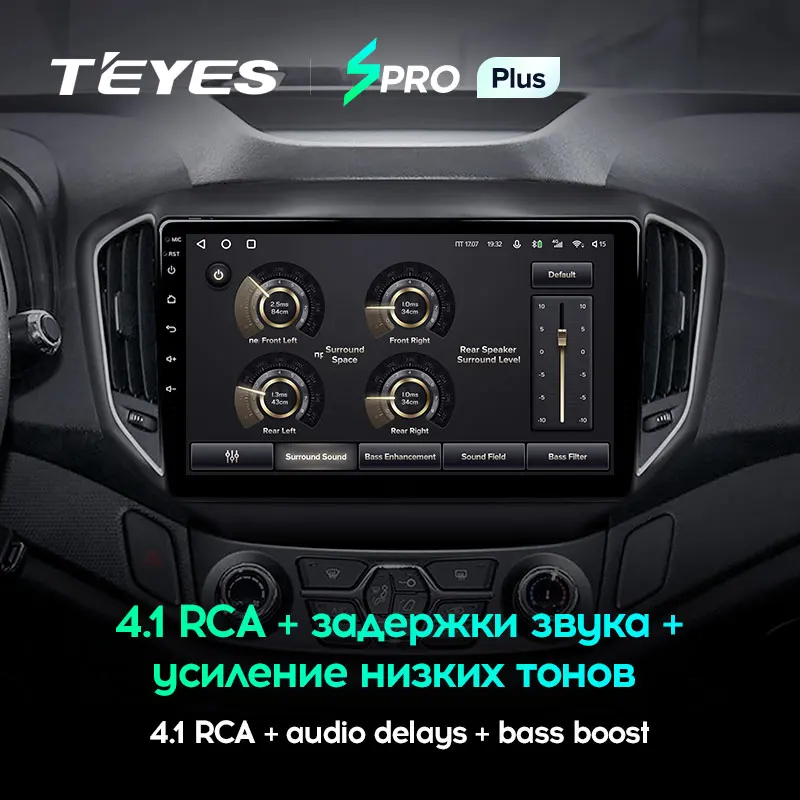 TEYES SPRO Plus Штатная магнитола For Чери Тигго 5 Chery Tiggo 2014 - 2020 Android 10 до 8-ЯДЕР 4 + 64ГБ 32EQ DSP