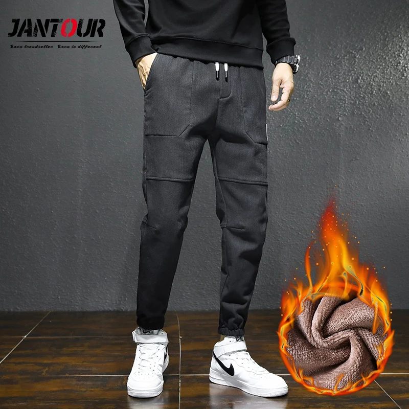 Fashion Men Clothing 2022 Winter New Fleece Men's Harem Pants Cotton Loose Fit Warm Trousers Classic Drawstring Long Pantalon 38
Fashion Men Clothing 2022 Winter New Fleece Men's Harem Pants Cotton Loose Fit Warm Trousers Classic Drawstring Long Pantalon 38