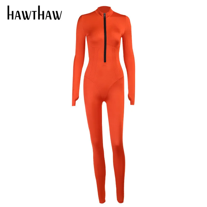 Hawthaw Women Autumn Winter Long Sleeve Zipper Bodycon Sportswear Female Jumpsuit Romper Tracksuit 2020 Fall Clothes Streetwear
Hawthaw Women Autumn Winter Long Sleeve Zipper Bodycon Sportswear Female Jumpsuit Romper Tracksuit 2020 Fall Clothes Streetwear
