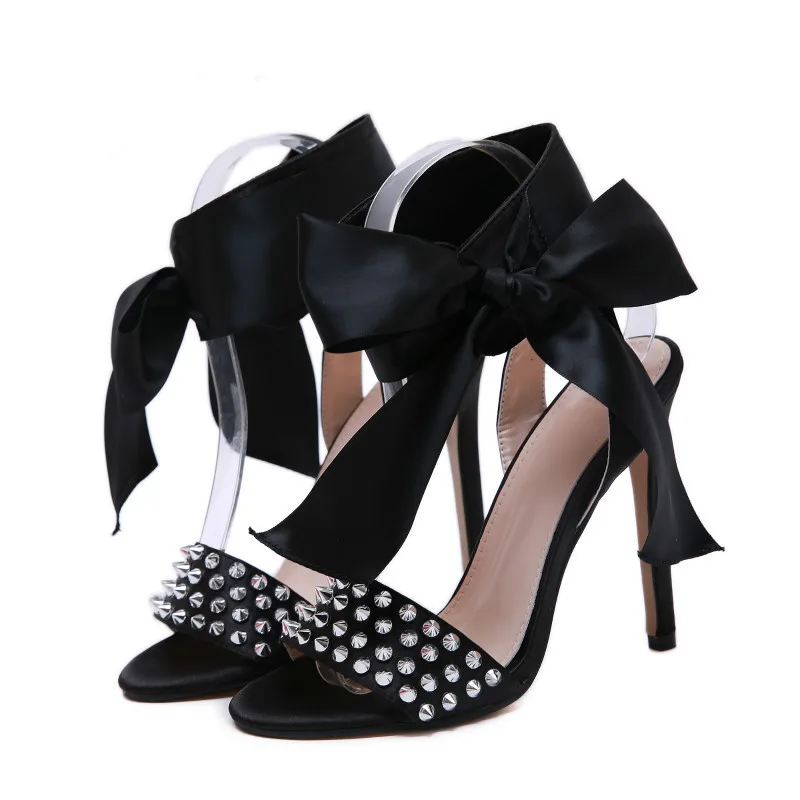 HMYONS Silk Women Heeled Sandals Butterfly-knot cross Strap Pumps Super High Heels 12 CM Peep Toe Buckle Strap Dress Lady Shoes
HMYONS Silk Women Heeled Sandals Butterfly-knot cross Strap Pumps Super High Heels 12 CM Peep Toe Buckle Strap Dress Lady Shoes