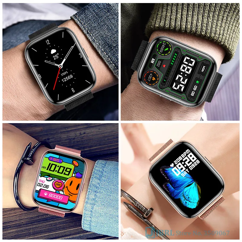 2021New Smart Watch Full Touch Women Men Smartwatch Fitness Tracker Smart Clock For Android IOS Waterproof Bluetooth Smart-Watch
2021New Smart Watch Full Touch Women Men Smartwatch Fitness Tracker Smart Clock For Android IOS Waterproof Bluetooth Smart-Watch