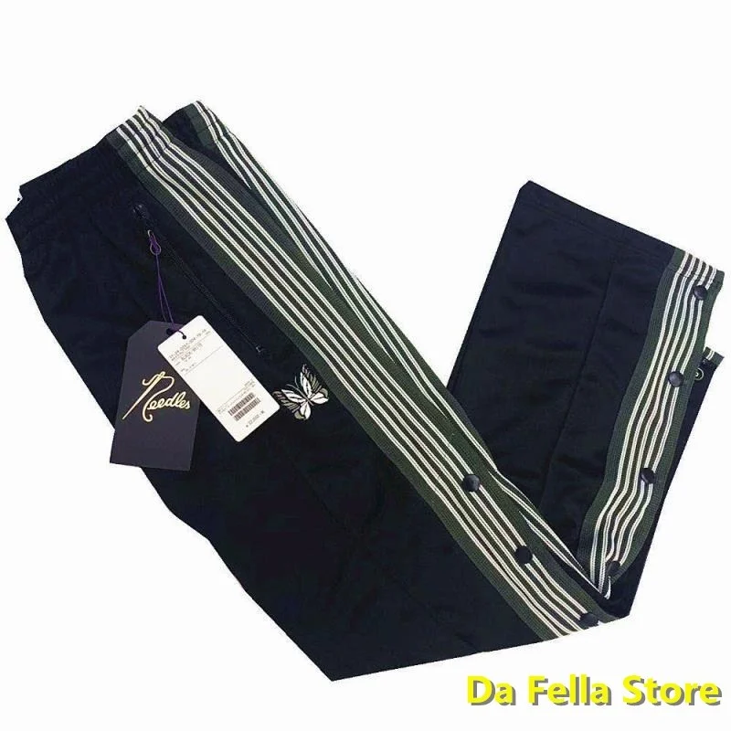 Asian Size AWGE Needles Pants Men Women Casual Pants High Quality Side Buckle Needles Sweatpants Outdoor Streetwear Rocky 2020
Asian Size AWGE Needles Pants Men Women Casual Pants High Quality Side Buckle Needles Sweatpants Outdoor Streetwear Rocky 2020