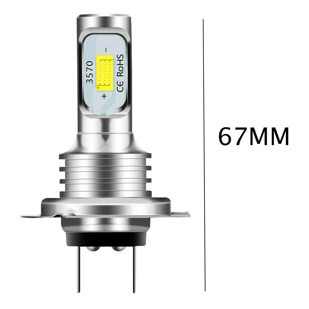 2 Pcs H7 LED Headlight Kit Fog Light Festoon 80W 10000LM High Or Low Beam Bulbs 6000K White IP68 Waterproof Car Accessories
2 Pcs H7 LED Headlight Kit Fog Light Festoon 80W 10000LM High Or Low Beam Bulbs 6000K White IP68 Waterproof Car Accessories