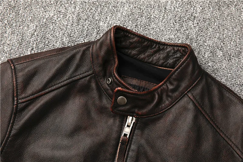 Genuine Jacket Men Clothes 100% 2021 Autumn winter Real Fit Cow Leather Jackets Plus Size 5XL Coat | 203202150389
Genuine Jacket Men Clothes 100% 2021 Autumn winter Real Fit Cow Leather Jackets Plus Size 5XL Coat | 203202150389