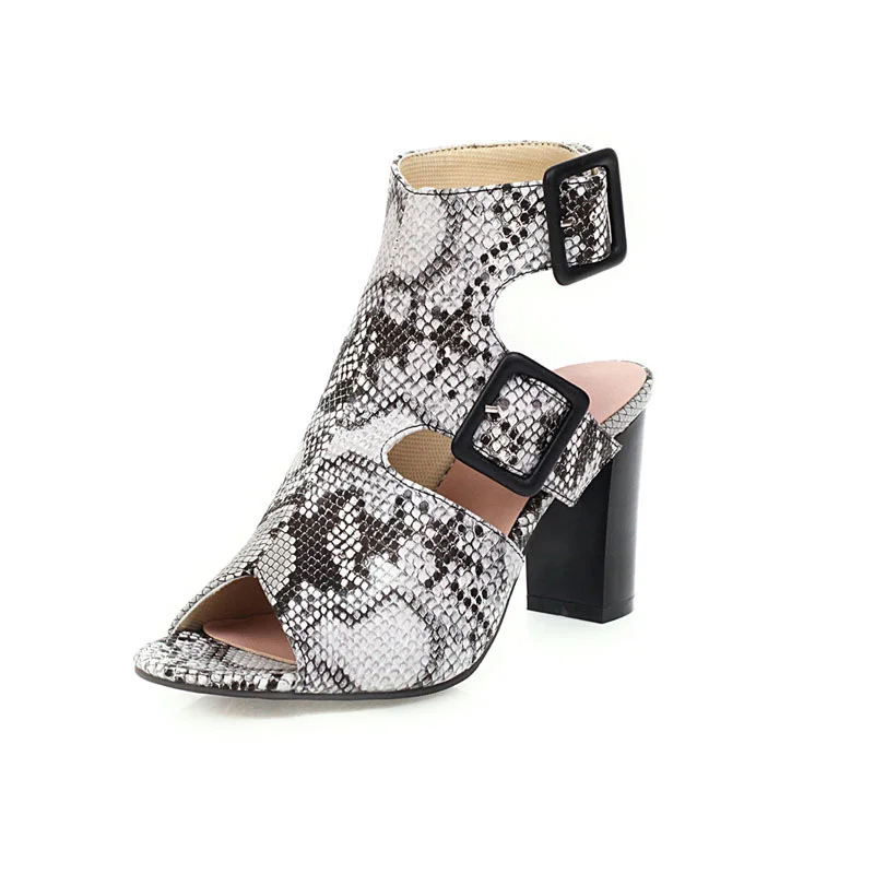 Wind thick heel super thin High Heel Shoes Sexy Leopard Print women's shoes waterproof platform fish mouth belt buckle large
Wind thick heel super thin High Heel Shoes Sexy Leopard Print women's shoes waterproof platform fish mouth belt buckle large