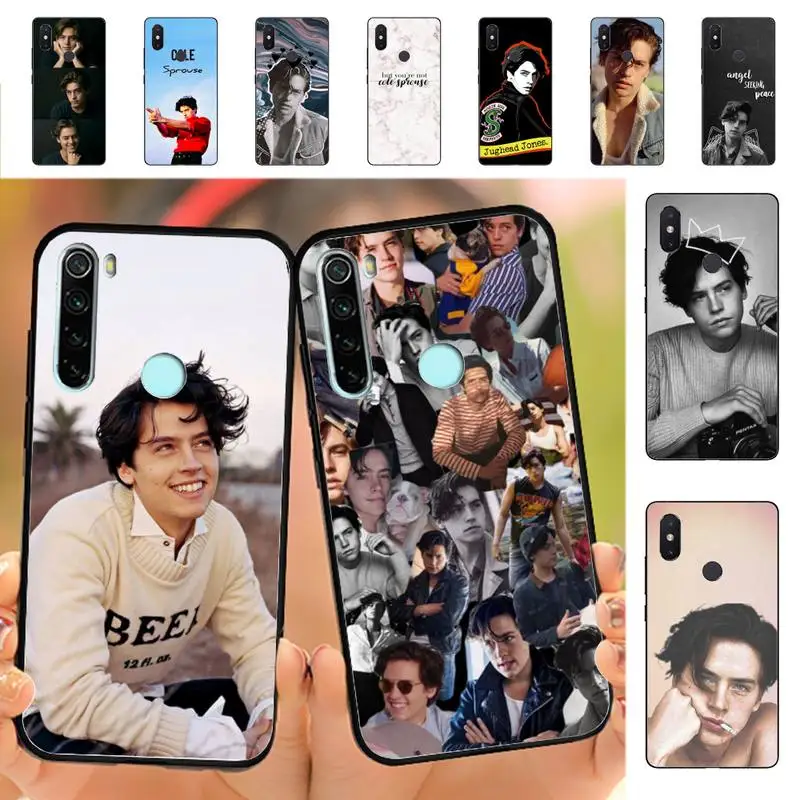 

YNDFCNB American TV Riverdale Series Cole Sprouse Phone Case for RedMi note 4 5 7 8 9 pro 8T 5A 4X case