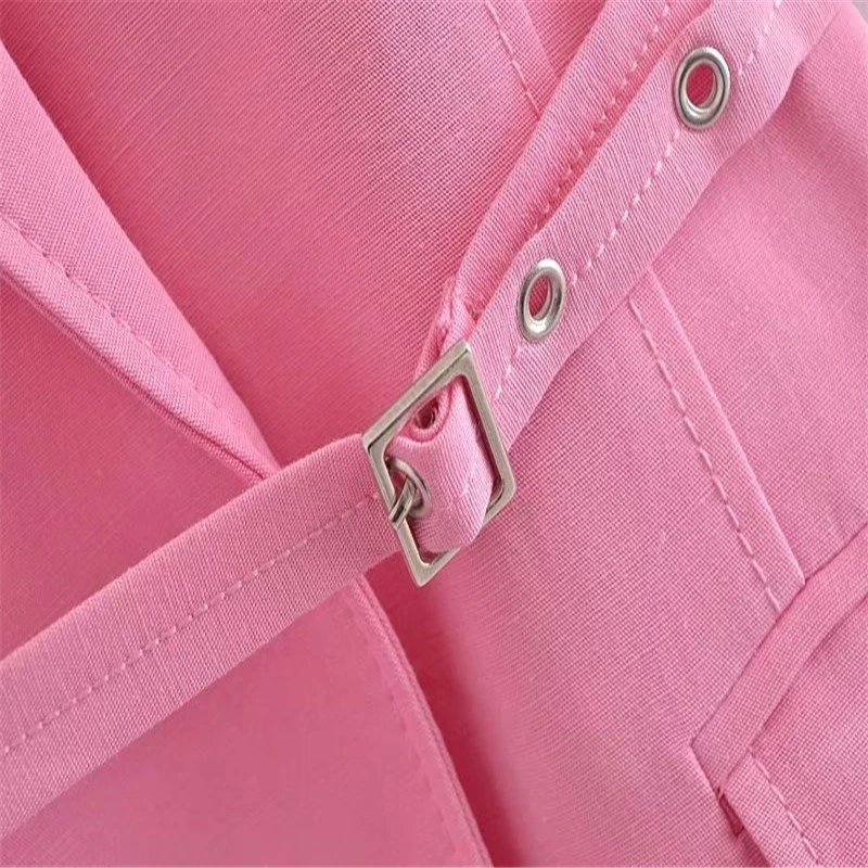 2021 Pink Summer Blazer Dress Women Short Sleeve Double Breasted Elegant Office Lady Dress Side Pockets Woman Mini Dresses
2021 Pink Summer Blazer Dress Women Short Sleeve Double Breasted Elegant Office Lady Dress Side Pockets Woman Mini Dresses