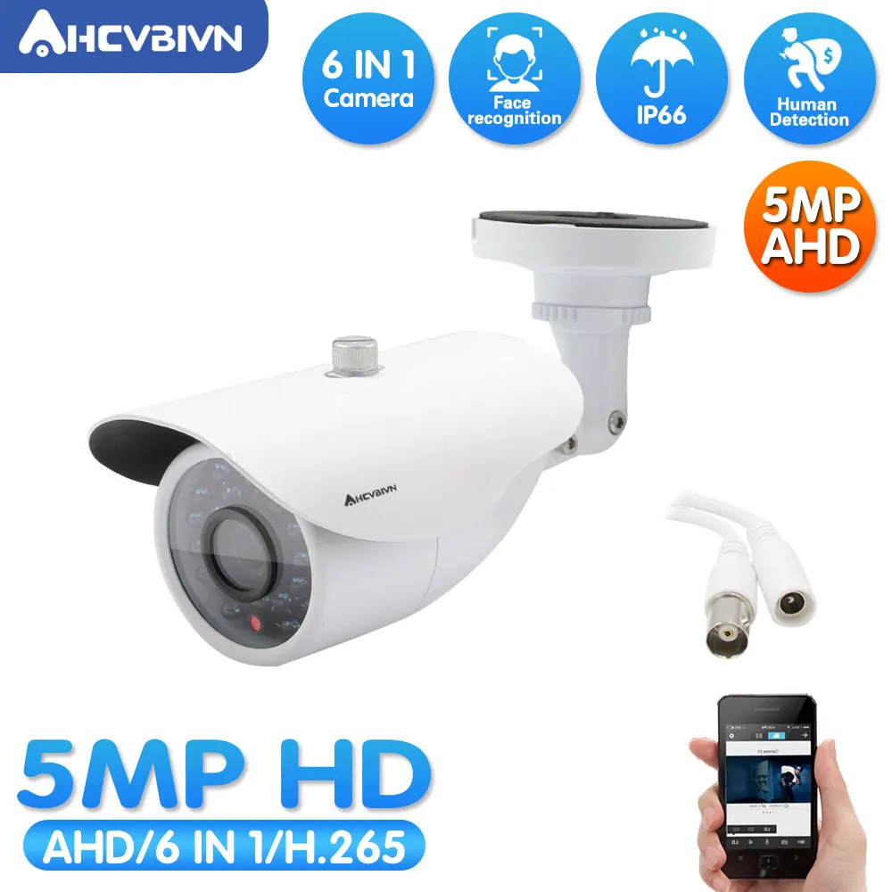 Super Video Surveillance HD Analog 5MP AHD Camera Surveillance Outdoor Waterproof Camera 5.0MP With IR Cut Filter
Super Video Surveillance HD Analog 5MP AHD Camera Surveillance Outdoor Waterproof Camera 5.0MP With IR Cut Filter