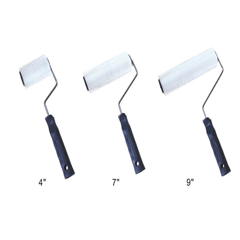 P82C Cement Tool Durable Portable Professional Paint Spiked 13mm Teeth Height Plastic Handle Brush Roller Bubble Remove Self
P82C Cement Tool Durable Portable Professional Paint Spiked 13mm Teeth Height Plastic Handle Brush Roller Bubble Remove Self