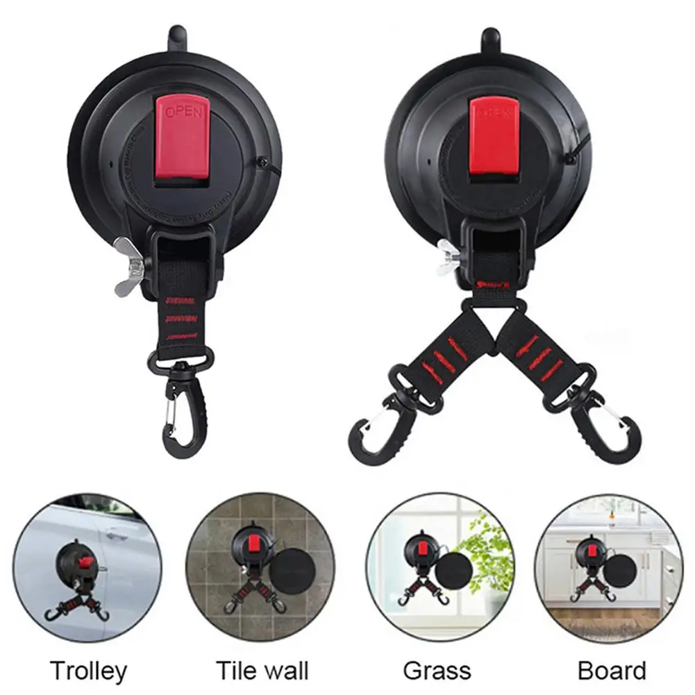 1pc Outdoor Suction Cup Single Hook Double Hook Anchor Securing Tie Down Tarp Car Side Awning Tents Pool Tarps Universal Tool
1pc Outdoor Suction Cup Single Hook Double Hook Anchor Securing Tie Down Tarp Car Side Awning Tents Pool Tarps Universal Tool