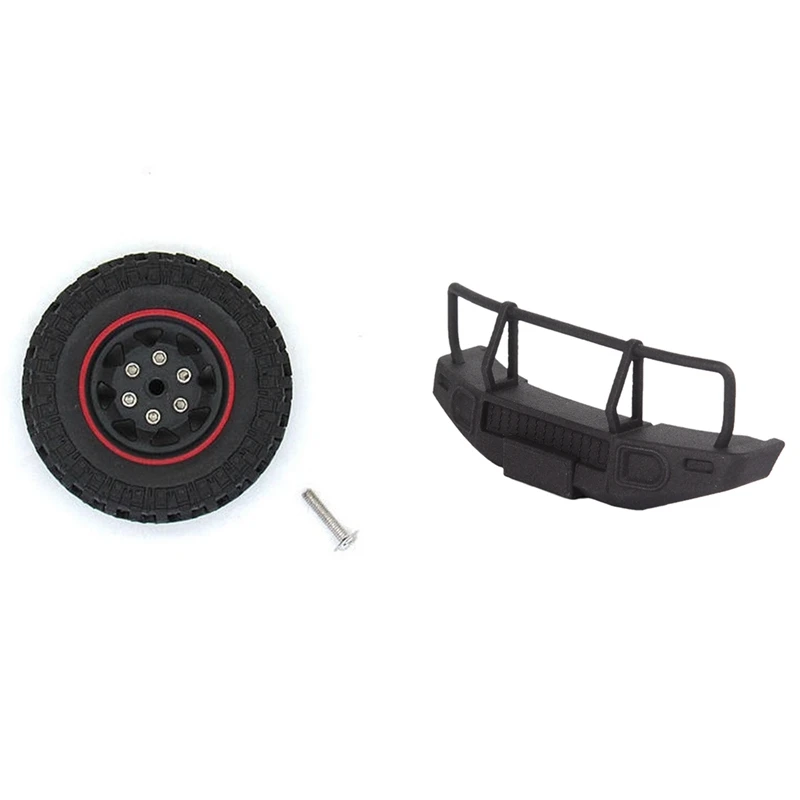 2 Set RC Car Part: 1 Set Rubber Spare Tires Tyre Wheel Upgrade Accessories & 1 Pcs Front Bumper
2 Set RC Car Part: 1 Set Rubber Spare Tires Tyre Wheel Upgrade Accessories & 1 Pcs Front Bumper