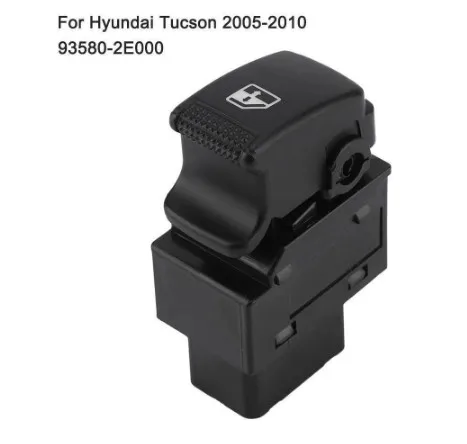 Single Power Window Switch Passenger Side Window Lift Switch Replacement for Hyundai Tucson 2005-10 93580-2E000
Single Power Window Switch Passenger Side Window Lift Switch Replacement for Hyundai Tucson 2005-10 93580-2E000