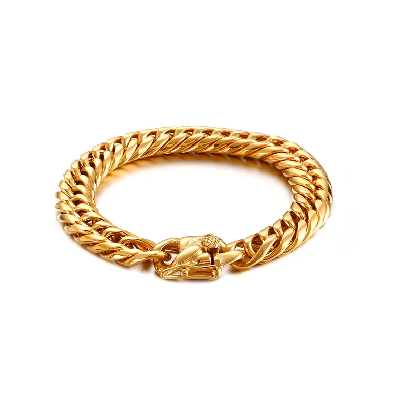 High Quality 18K Gold Plating Titanium Steel Bracelet Thickness Fine Jewelry Bangle Fastness Hand Fashion Accessories Cuff
High Quality 18K Gold Plating Titanium Steel Bracelet Thickness Fine Jewelry Bangle Fastness Hand Fashion Accessories Cuff